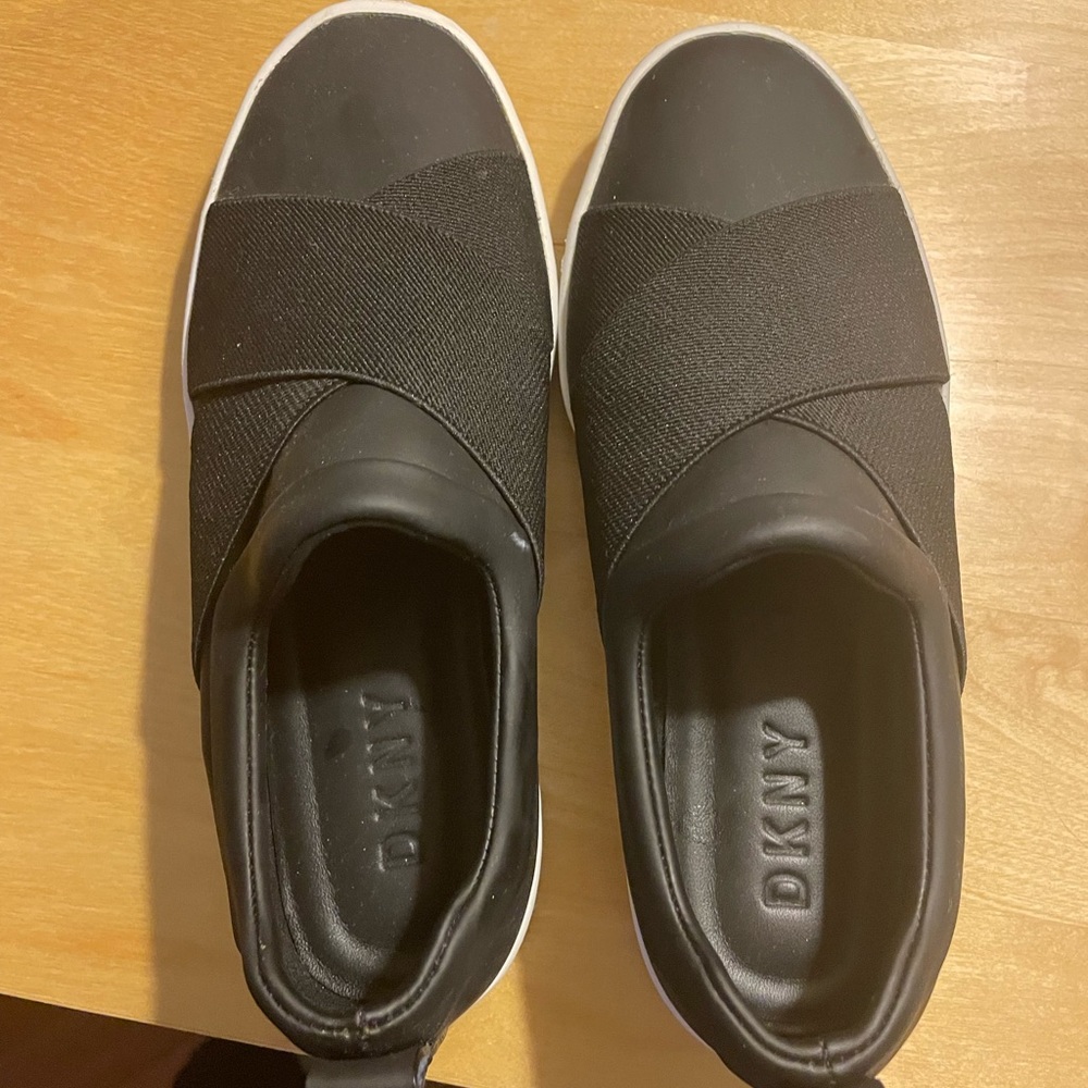 Brand new DKNY slip on shoes.  Size 6.